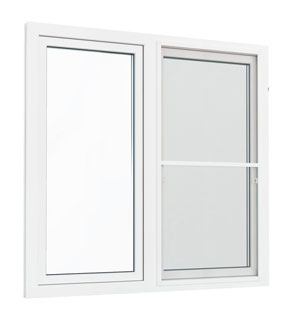 Окно ПВХ 1450 x 1415 двухкамерное - EXPROF Practica
 Верея