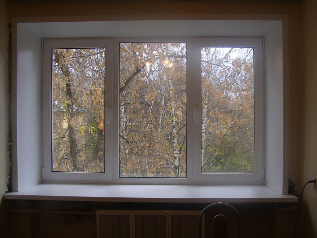 Готовые пластиковые окна для дачи и дома Верея